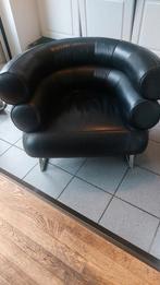 Art deco fauteuil zwart, Huis en Inrichting, Ophalen, Gebruikt, Art deco, 50 tot 75 cm