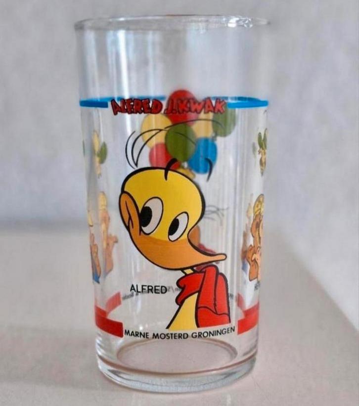 Glas Alfred J Kwak, Verzamelen, Glas en Borrelglaasjes, Zo goed als nieuw, Bierglas, Ophalen of Verzenden