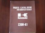 KAWASAKI Z200 A1 1977 parts list Z 200 onderdelen boek, Motoren, Handleidingen en Instructieboekjes, Kawasaki