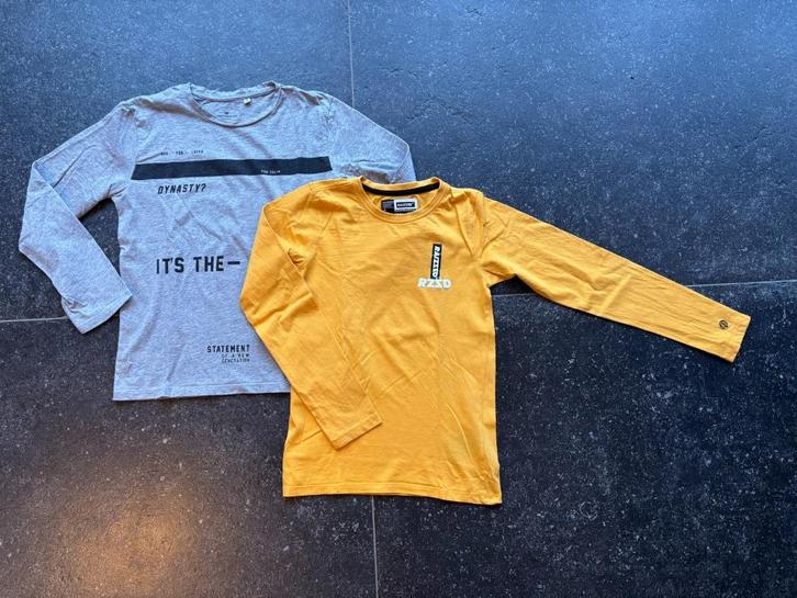 2 Shirts lange mouw 140 oa Raizzed, Kinderen en Baby's, Kinderkleding | Maat 140, Zo goed als nieuw, Jongen, Shirt of Longsleeve