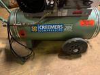 creemers   compressor 10 bar 1,5 kw, Ophalen, Zo goed als nieuw, 200 tot 400 liter/min, Mobiel