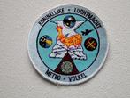 Patch Koninklijke Luchtmacht Meteo Vliegbasis Volkel, Verzenden, Luchtmacht, Nederland, Embleem of Badge