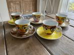 4 x design kop en schotel van Yong. Gezichten. NIEUW., Ophalen, Nieuw, Overige stijlen, Kop(pen) en/of Schotel(s)