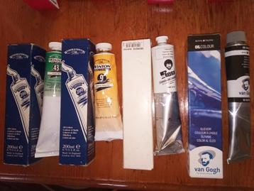 Olieverf Tubes - Nieuw & Gebruikt beschikbaar voor biedingen