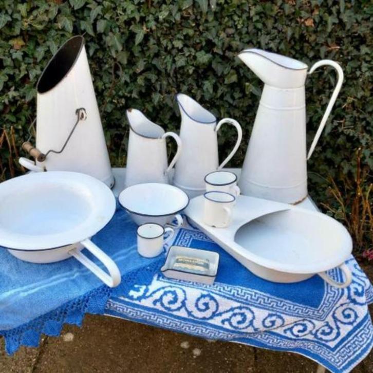 emaille wit voor keuken en badkamer, Huis en Inrichting, Keuken | Keukenelementen, Minder dan 100 cm, 50 tot 100 cm, 25 tot 50 cm