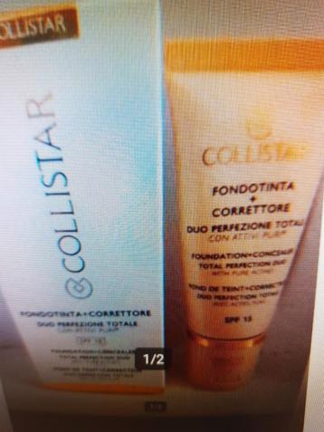 Collistar foundation+concealer total perfection duo 30 ml beschikbaar voor biedingen