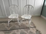 Antieke Windsor stoelen - set van 2, Gebruikt, Twee, Wit, Ophalen of Verzenden