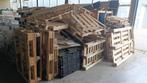 Partij pallets gratis af the halen, Doe-het-zelf en Verbouw, Hout en Planken, Ophalen, Zo goed als nieuw, Minder dan 200 cm, Pallet