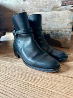 Bowen zwarte leren enkel laars Bottines maat 37,5 zgan, Ophalen of Verzenden, Zo goed als nieuw, Zwart, Hoge laarzen