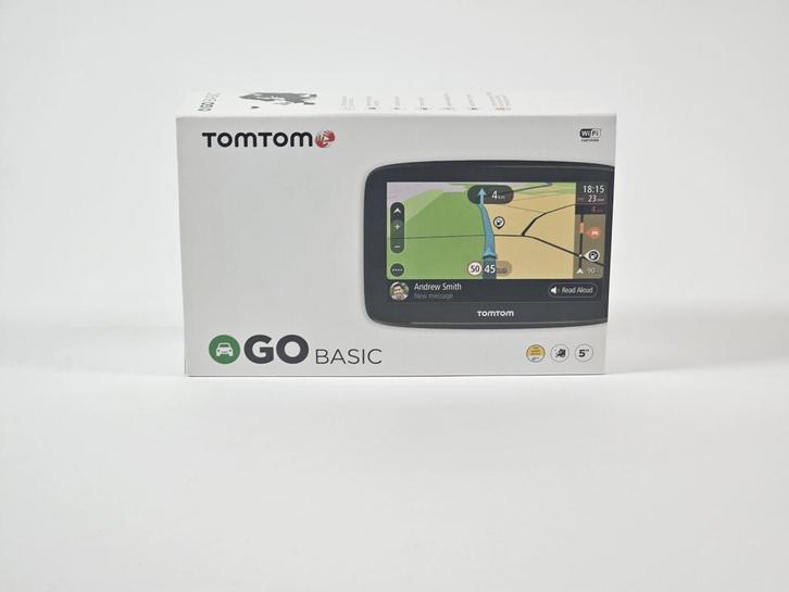 TomTom Go Basic 5 - Autonavigatie - 5 inch - Europa, Auto diversen, Autonavigatie, Zo goed als nieuw, Ophalen of Verzenden