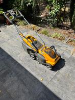 Stiga accu grasmaaier, Tuin en Terras, Cirkelmaaier, Ophalen of Verzenden, Gebruikt