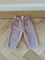 Z.g.a.n. Bruin / beige velours rib broek van Zara, maat 86, Kinderen en Baby's, Babykleding | Maat 86, Broekje, Jongetje of Meisje