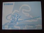 Yamaha DT50 R DT50 RSM 2003 Supermotard owner's manual, Ophalen of Verzenden, Zo goed als nieuw