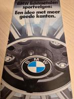1971 zeldzaam BMW Nederlands lichtmetalen velgen folder izgs, Ophalen of Verzenden, Zo goed als nieuw, BMW