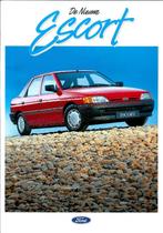 Brochure Ford Escort 1990, Ophalen of Verzenden, Gelezen, Ford