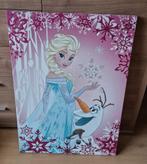 Canvas Elsa & Olaf (Frozen), Verzamelen, Disney, Ophalen, Zo goed als nieuw
