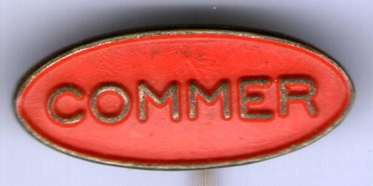 Commer zilverkleurig vrachtwagen/bussen speldje ( D_212 ), Verzamelen, Speldjes, Pins en Buttons, Nieuw, Speldje of Pin, Transport