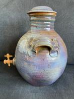 Aardewerk geglazuurd azijnvat of andere vloeistof, Overige kleuren, Aardewerk of Porselein, Ophalen of Verzenden, Zo goed als nieuw