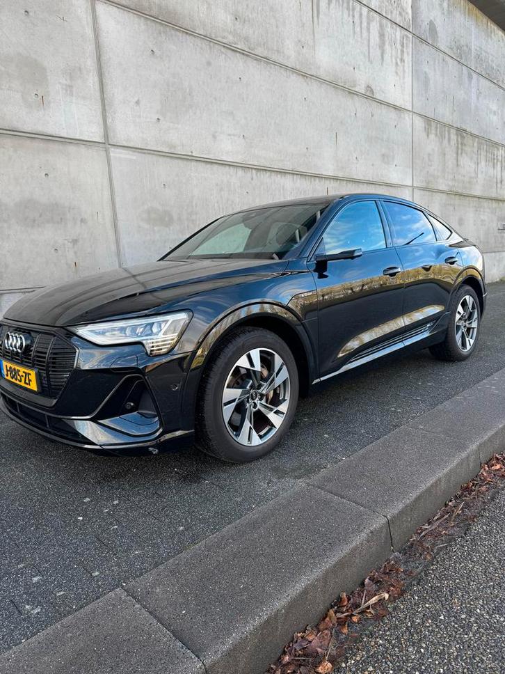 Audi e-tron Sportback 55 Quattro 408pk |S-Line |1e Eigenaar, Auto's, Audi, Particulier, e-tron, 360° camera, Achteruitrijcamera