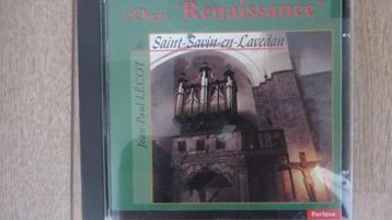 Cd orgel: L'Orgue Renaissance, Jean-Paul Lecot, Saint Savin beschikbaar voor biedingen