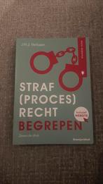 J.H.J. Verbaan - Straf(proces)recht begrepen, Boeken, Ophalen of Verzenden, Zo goed als nieuw, J.H.J. Verbaan