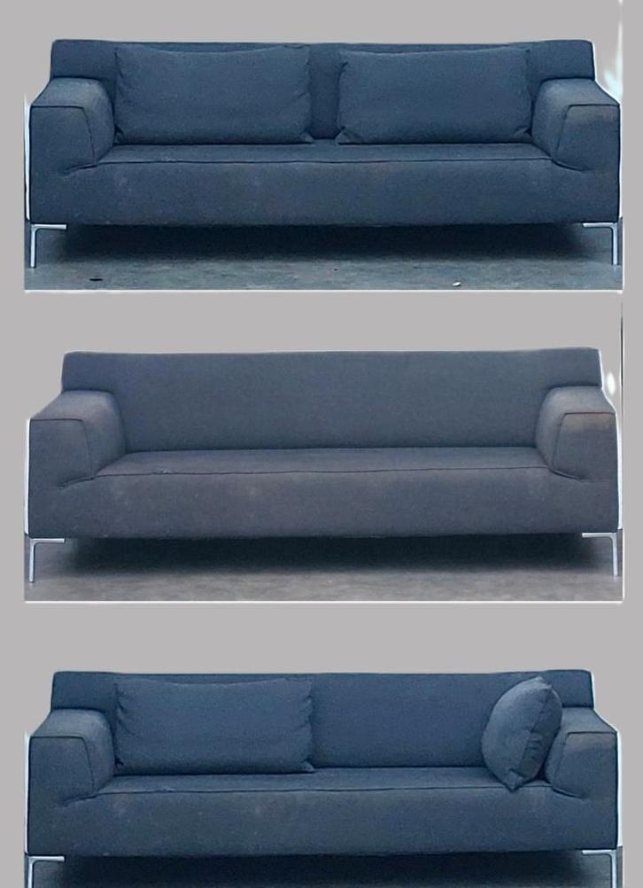 Design on Stock BLOQ 3 zits XL  / stoffeer object, Huis en Inrichting, Banken | Bankstellen, Gebruikt, Rechte bank, Driepersoons