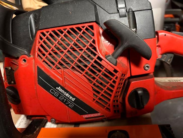 Jonsered 2171 zeer nette staat, Tuin en Terras, Heggenscharen, Zo goed als nieuw, Benzine, Ophalen