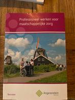 Professioneel werken voor maatschappelijke zorg, Boeken, Ophalen of Verzenden, Gelezen, Overige niveaus, Maatschappijleer