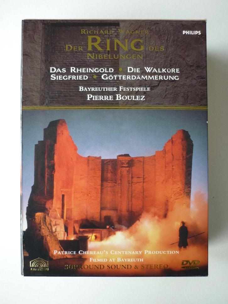Richard Wagner / Pierre Boulez ‎– Der Ring Des Nibelungen, Cd's en Dvd's, Dvd's | Muziek en Concerten, Gebruikt, Muziek en Concerten