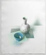 OLAV CLEOFAS VAN OVERBEEK LITHO VAAS & KOMMETJE #21/275 1993, Antiek en Kunst, Kunst | Litho's en Zeefdrukken, Ophalen