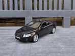 Volvo S80 II ph1 2006-2011 zwart 1/18 Powco, Ophalen of Verzenden, Zo goed als nieuw, Auto, Overige merken