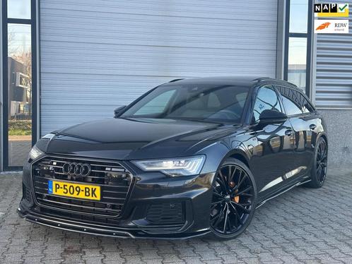 Audi A6 Avant 50 TDI quattro 297PK Pano Luchtvering Matrix, Auto's, Audi, Bedrijf, Te koop, A6, 360° camera, 4x4, ABS, Achteruitrijcamera