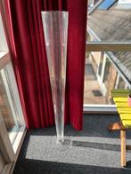 Glazen Vaas -  ruim 1 Meter Hoog, Ophalen, Wit, 75 cm of meer, Glas