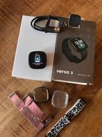 Fitbit versa 3 horloge, Sieraden, Tassen en Uiterlijk, Smartwatches, Gebruikt, Zwart, IOS, Conditie
