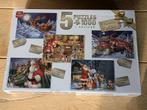 5 kerst puzzels van 1000 stukjes, Ophalen, 500 t/m 1500 stukjes, Nieuw