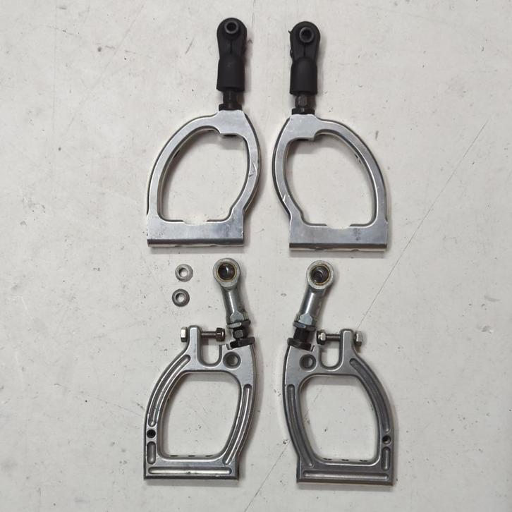 FG 2wd onroad aluminium draagarmen gebruikt (FG Competition), Hobby en Vrije tijd, Modelbouw | Radiografisch | Auto's, Gebruikt