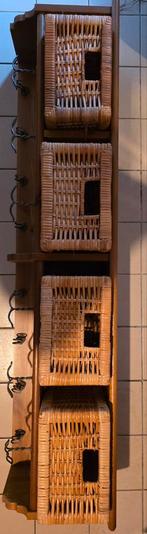 Leuke kapstok met manden, Ophalen, Gebruikt, Overige materialen, 50 tot 100 cm