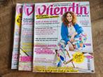 Vriendin 2025 Nummer 8, 11 en 12, Boeken, Tijdschriften en Kranten, Ophalen of Verzenden, Zo goed als nieuw, Damesbladen