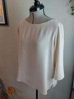 Rosso 35 Creme Witte Top - Maat 42, Kleding | Dames, Wit, Ophalen of Verzenden, Zo goed als nieuw, Lange mouw