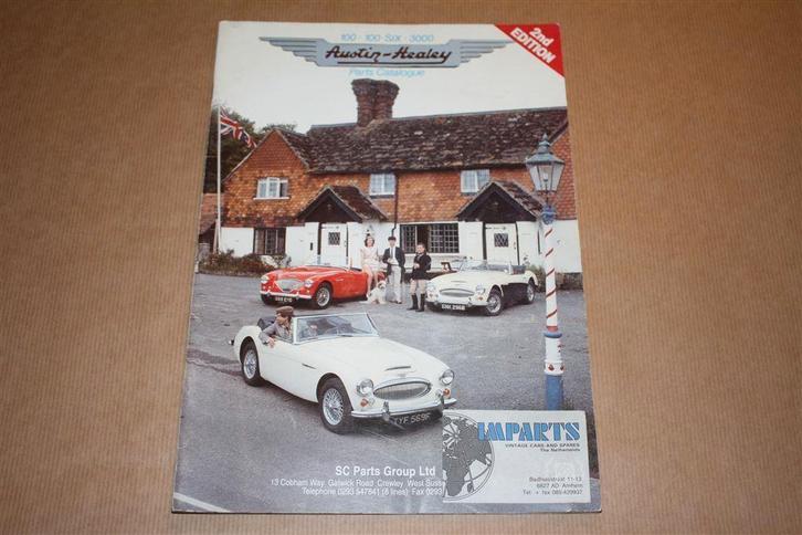 Austin Healey - 100 - 100-Six - 3000 - Parts Catalogue, Auto diversen, Handleidingen en Instructieboekjes, Ophalen of Verzenden
