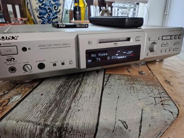 Sony MDS-JE640 minidisc recorder met MDLP en toetsenbord beschikbaar voor biedingen