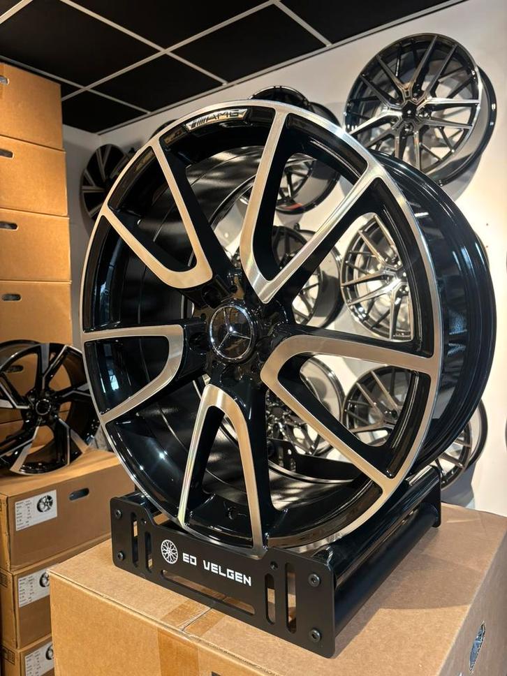 20 inch velgen voor Mercedes C/E/S/GLC “AMG LOOK” 5x112, Auto-onderdelen, Banden en Velgen, Velg(en), 20 inch, Personenwagen, Nieuw