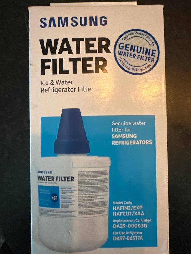 Origineel Samsung Waterfilter DA29-00003G HAFIN2/EXP, Witgoed en Apparatuur, Koelkasten en IJskasten, Nieuw, Zonder vriesvak, 200 liter of meer