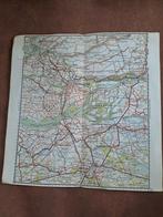 Oude kaart: Rotterdam e.o., stafkaart?, Boeken, Atlassen en Landkaarten, Nederland, Gelezen, Ophalen of Verzenden, 1800 tot 2000