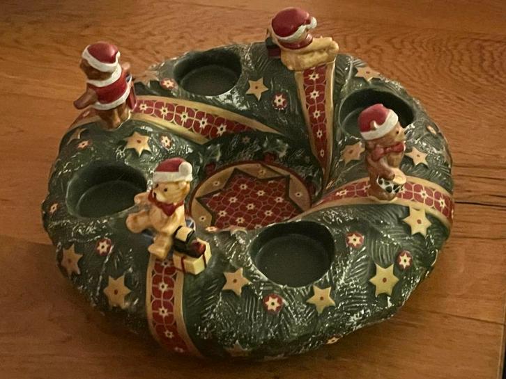 Villeroy & Boch Kerst Kaarsenhouder - Topstaat!, Diversen, Kerst, Zo goed als nieuw, Ophalen