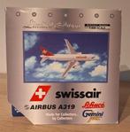 Gemini Airbus 319 - Swissair, Verzamelen, Luchtvaart en Vliegtuigspotten, Ophalen of Verzenden, Zo goed als nieuw, Schaalmodel