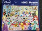 Disney prinsessen puzzel 1000 stukjes KING, 500 t/m 1500 stukjes, Legpuzzel, Zo goed als nieuw, Ophalen