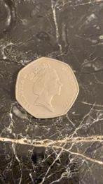 Elizabeth II 50 pence munt 1997, Ophalen of Verzenden, Overige waardes, Losse munt