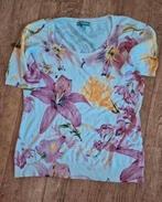 San Martino shirt met bloemen maat 46, Ophalen of Verzenden, Zo goed als nieuw