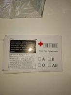 Halloween infuuszakken Incl labels voor bloedgroep, Ophalen of Verzenden, Halloween of Griezel